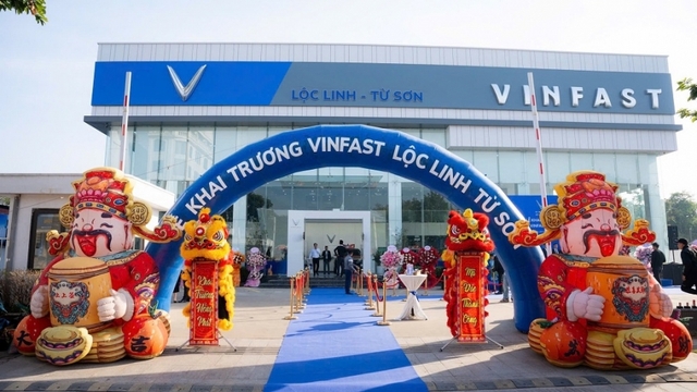 Vinfast khai trương xưởng dịch vụ thứ 350 - sở hữu mạng lưới lớn nhất Việt Nam
