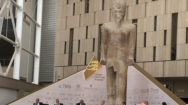 Lãnh đạo nhiều nước dự khai trương Đại bảo tàng Ai Cập