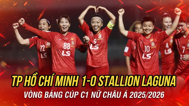 Kết quả bóng đá Việt Nam hôm nay 13/11: CLB nữ TP.HCM giành chiến thắng tối thiểu