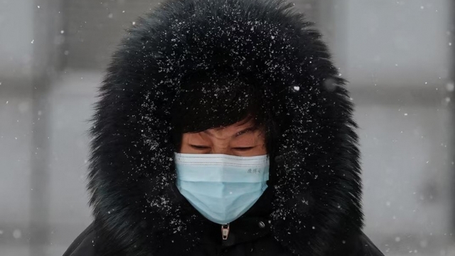 Đợt không khí lạnh đầu mùa ảnh hưởng trên diện rộng tại Trung Quốc