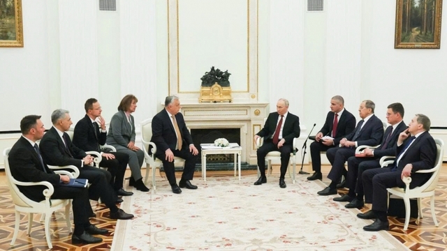 Thủ tướng Hungary thách thức EU khi gặp Tổng thống Putin bàn về năng lượng