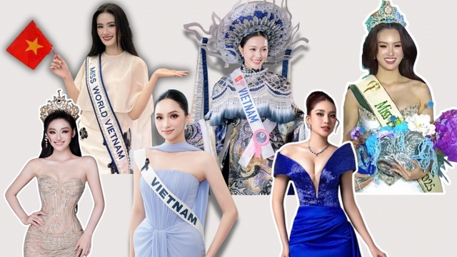 Thành tích của mỹ nhân Việt tại 6 đấu trường nhan sắc quốc tế 2025