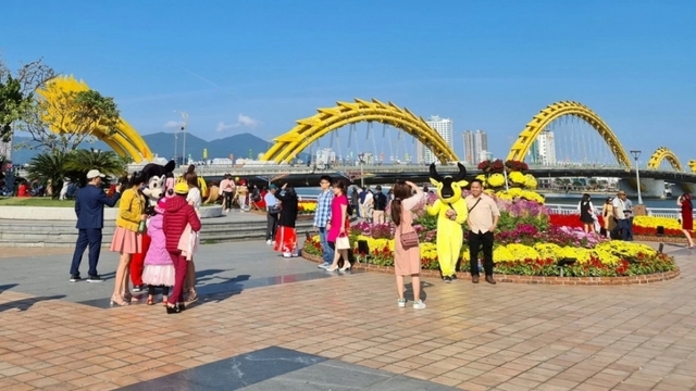 Đà Nẵng tổ chức 4 không gian checkin Chào năm mới 2026