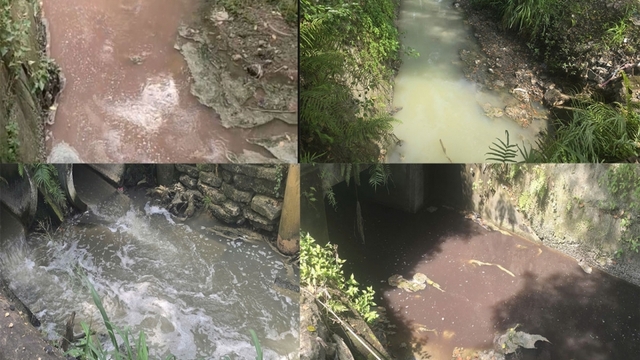 Kênh bốc mùi hôi, nước đổi màu liên tục, người dân Củ Chi, TP.HCM kêu cứu