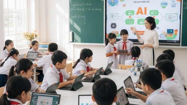 Bộ GD-ĐT thí điểm dạy AI cho học sinh từ tiểu học
