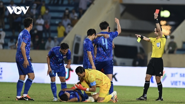 Thắng U23 Indonesia trong "cơn mưa thẻ đỏ", U23 Thái Lan vào chung kết SEA Games 31