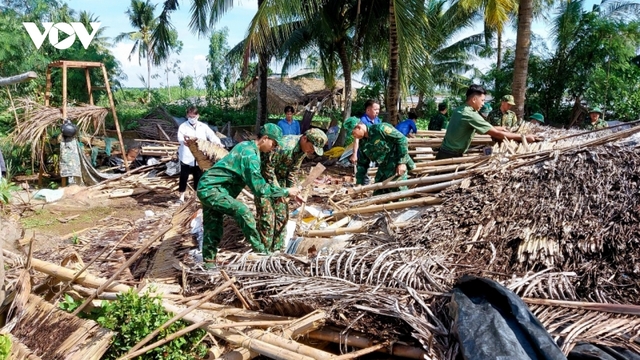 Sóc Trăng khẩn trương giúp dân ổn định đời sống sau thiệt hại do lốc xoáy