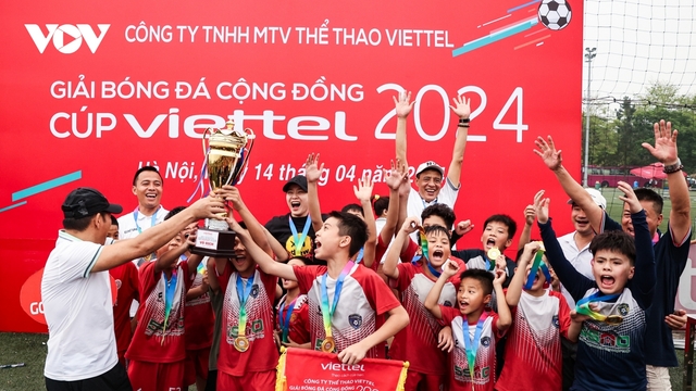 Gần 900 cầu thủ nhí tham dự Cúp Viettel 2024