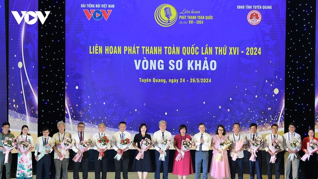 Toàn cảnh lễ khai mạc vòng Sơ khảo Liên hoan Phát thanh toàn quốc lần thứ 16