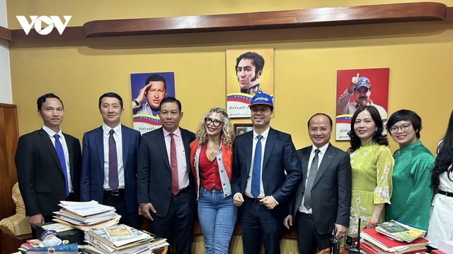 VOV thúc đẩy hợp tác với các đối tác truyền thông Venezuela