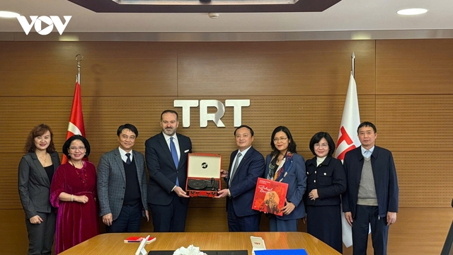 VOV và Đài phát thanh truyền hình Thổ Nhĩ Kỳ đẩy mạnh hợp tác về công nghệ và đào tạo