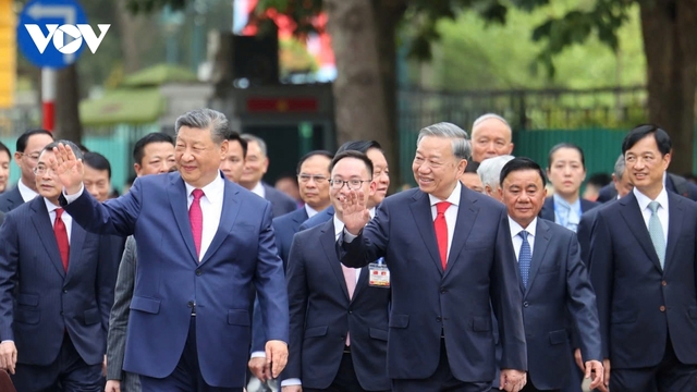 Lễ đón cấp Nhà nước Tổng Bí thư, Chủ tịch nước Trung Quốc Tập Cận Bình tại Hà Nội