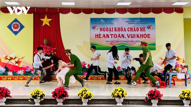 Quảng Ninh tăng cường giáo dục nâng cao ý thức chấp hành ATGT ở lứa tuổi học sinh