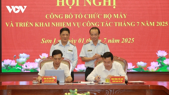 Thanh tra tỉnh Sơn La công bố tổ chức bộ máy và triển khai nhiệm vụ sau sắp xếp