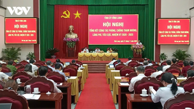 Vĩnh Long tổng kết công tác phòng, chống tham nhũng, lãng phí