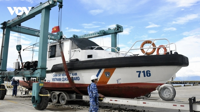 Cảnh sát biển huy động hơn 650 cán bộ, chiến sĩ ứng phó với bão Kalmaegi