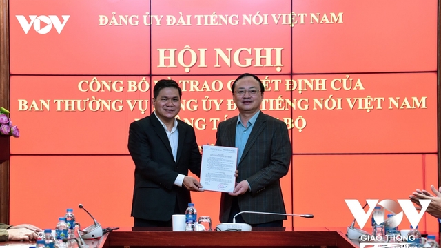 Ông Bùi Trọng Điển giữ chức Bí thư Đảng ủy, Trưởng ban Ban VOV Giao thông Quốc gia