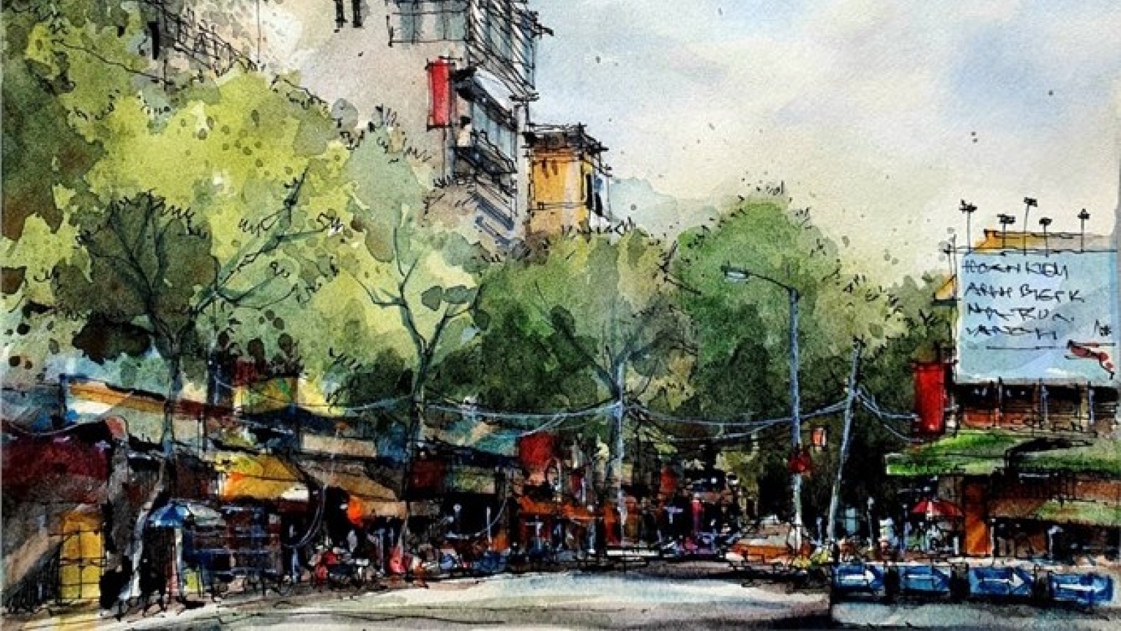 Hà Nội phố và hoa