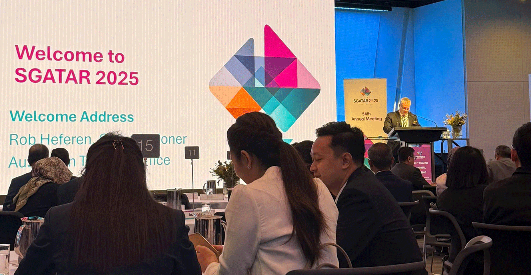 Tại Hội nghị SGATAR 54, các đoàn và đại biểu chia sẻ nhiều thông tin hữu ích