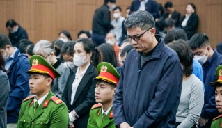 Ông Nguyễn Thanh Phong tại phiên tòa