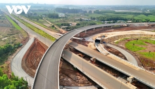 Một đoạn tuyến cao tốc Biên Hoà - Vũng Tàu đã hoàn thành.