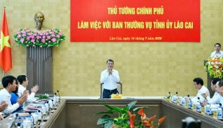 Toàn cảnh buổi làm việc.
