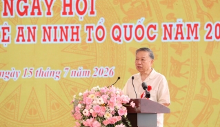 Tổng Bí thư, Chủ tịch nước Tô Lâm phát biểu tại buổi lễ