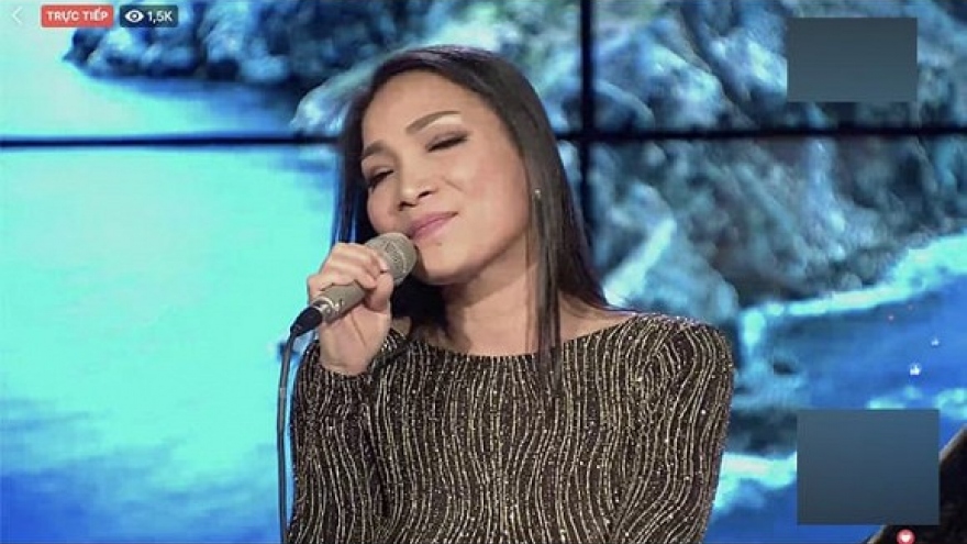 Ca sĩ Hồng Ngọc tái xuất rạng rỡ, xinh đẹp sau sự cố bị bỏng nồi xông hơi