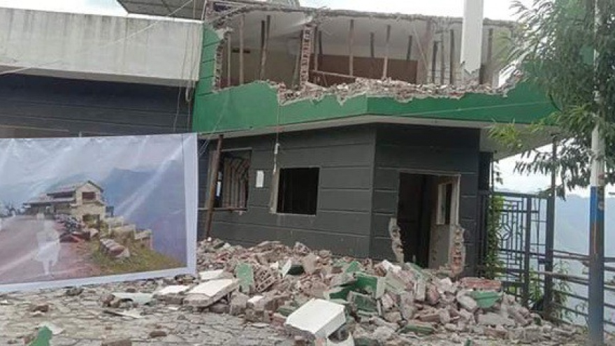 Tiến hành phá dỡ, cải tạo công trình Mã Pì Lèng Panorama