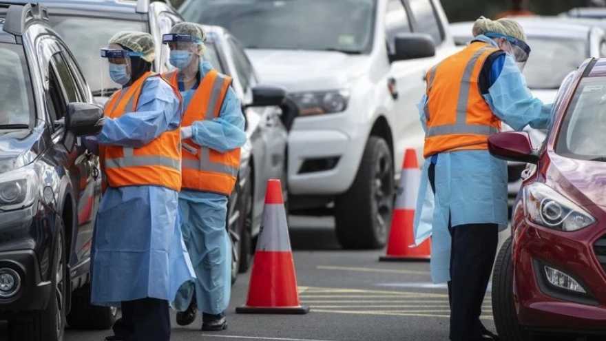 Số ca Covid-19 tăng kỷ lục tại bang Victoria của Australia