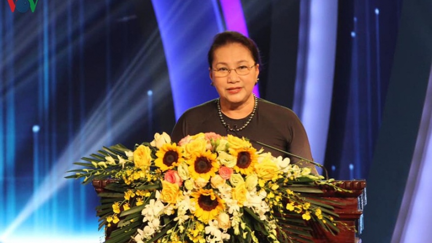 Chủ tịch Quốc hội dự Giải thưởng toàn quốc về thông tin đối ngoại 2020