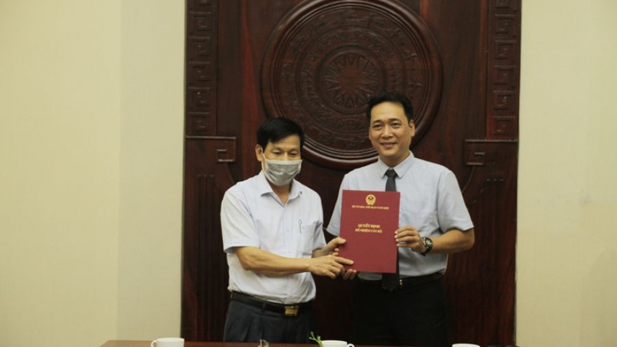 NSƯT Minh Hiếu được bổ nhiệm làm Phó giám đốc Nhà hát Kịch VN