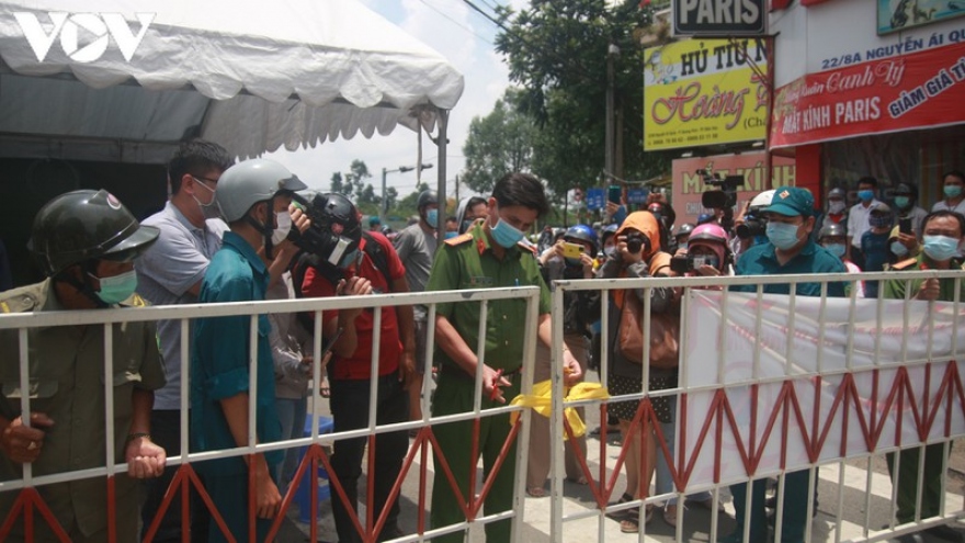 Đồng Nai dỡ bỏ cách ly khu dân cư đường Hồ Văn Đại, thành phố Biên Hoà