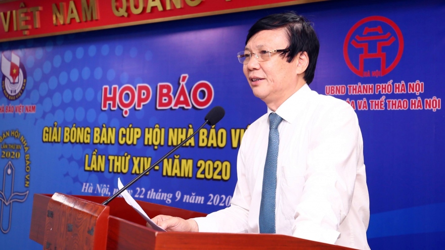 208 VĐV tranh tài ở Giải Bóng bàn Cúp Hội Nhà báo Việt Nam năm 2020