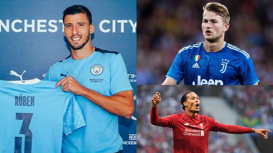 Ruben Dias và những trung vệ đắt giá nhất thế giới