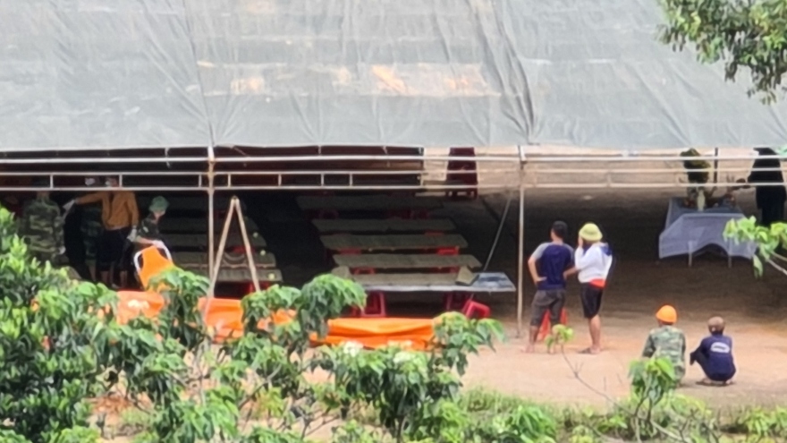 Chuẩn bị đưa 14 thi thể cán bộ, chiến sĩ ở Hướng Hoá về Đông Hà