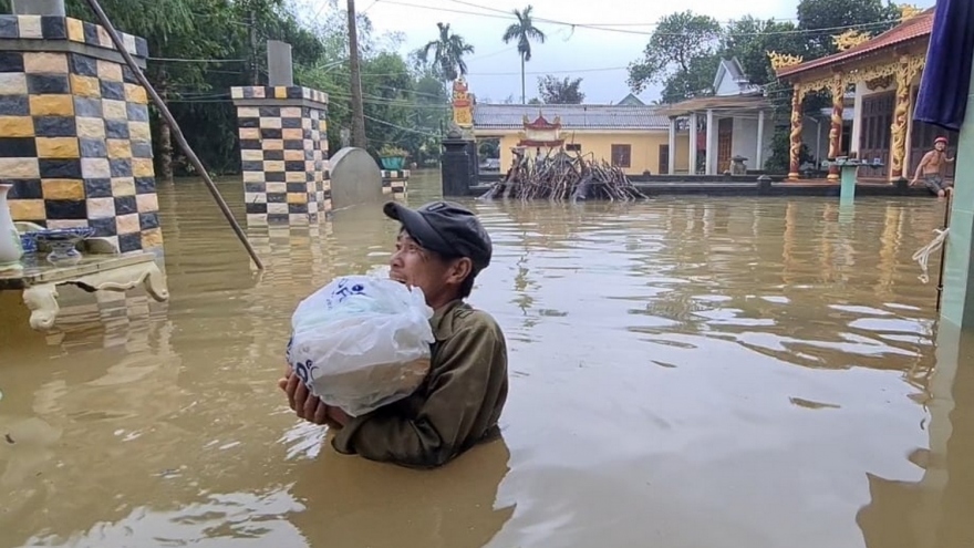 Quảng Trị không để người dân bị cô lập, bị đói giữa dòng nước lũ