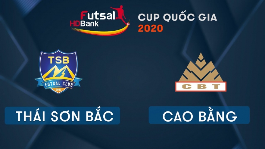 TRỰC TIẾP Thái Sơn Bắc vs Cao Bằng