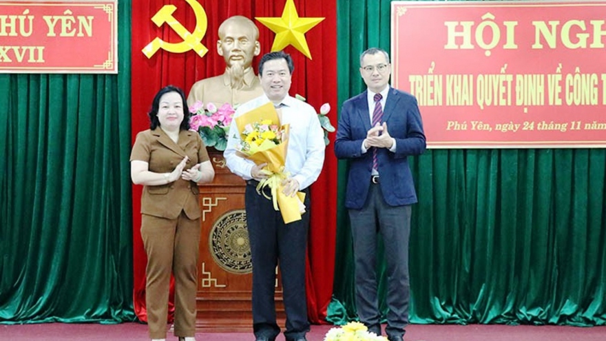 Phú Yên điều động, bổ nhiệm nhiều cán bộ chủ chốt