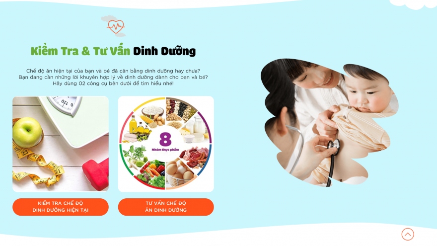 Thực đơn dinh dưỡng cho mẹ bầu và bé từ 7 - 60 tháng tuổi 