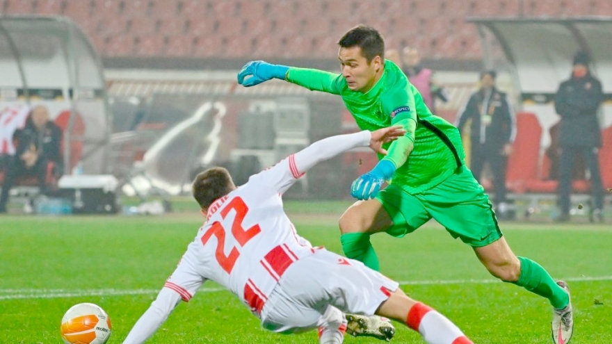 Filip Nguyễn ngậm ngùi chia tay Europa League 2020/2021