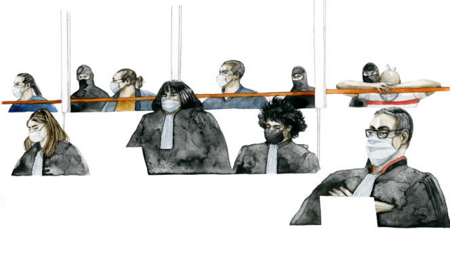 Pháp tuyên án các bị cáo vụ khủng bố Charlie Hebdo