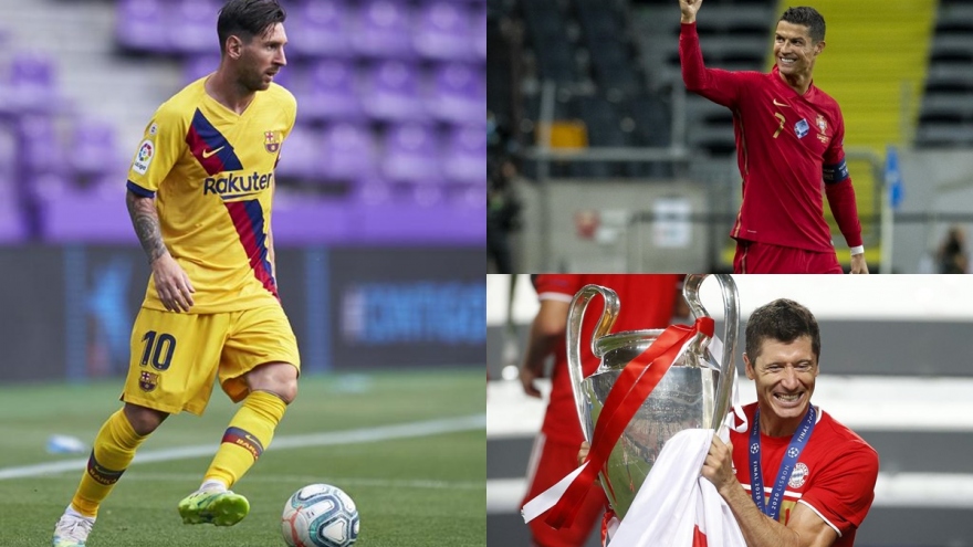 Top 10 cầu thủ giàu nhất thế giới năm 2020: Messi đánh bại Ronaldo