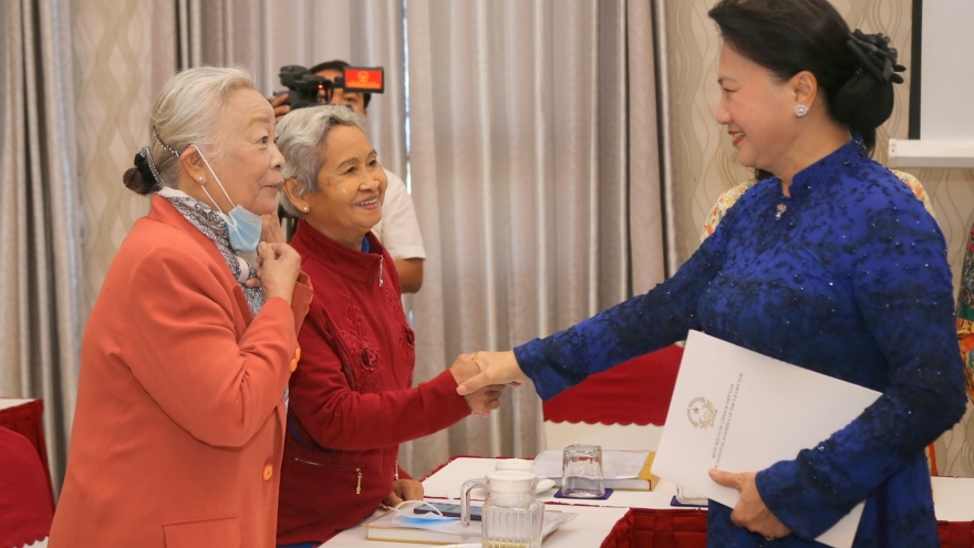 Chủ tịch Quốc hội dự họp mặt kỷ niệm 75 năm ngày Tổng tuyển cử đầu tiên