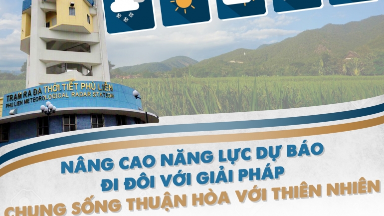 Nâng cao năng lực dự báo đi đôi với giải pháp chung sống thuận hòa với thiên nhiên