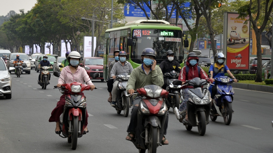 TP.HCM tiếp tục kiến nghị thu phí kiểm định khí thải xe máy