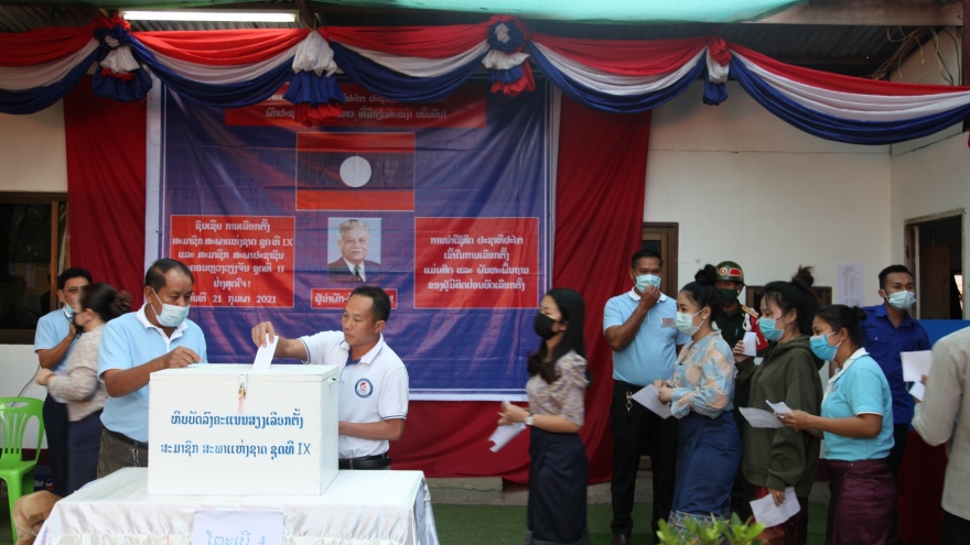 Lào sẽ công bố kết quả bầu cử Quốc hội sau một tuần