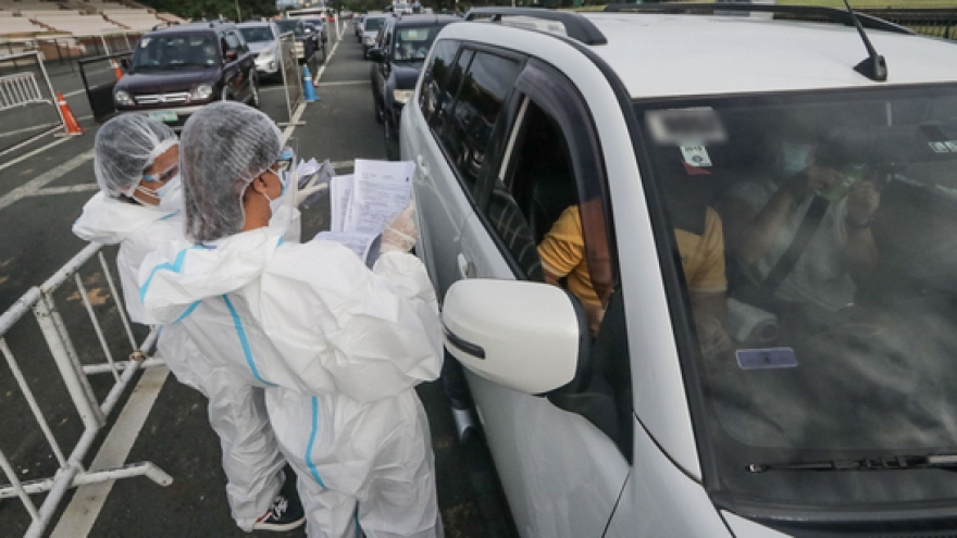 Philippines ghi nhận số ca mắc Covid-19 cao nhất trong vòng 6 tháng qua