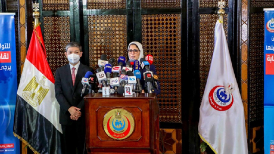 Ai Cập và Trung Quốc hợp tác sản xuất vaccine Sinovac