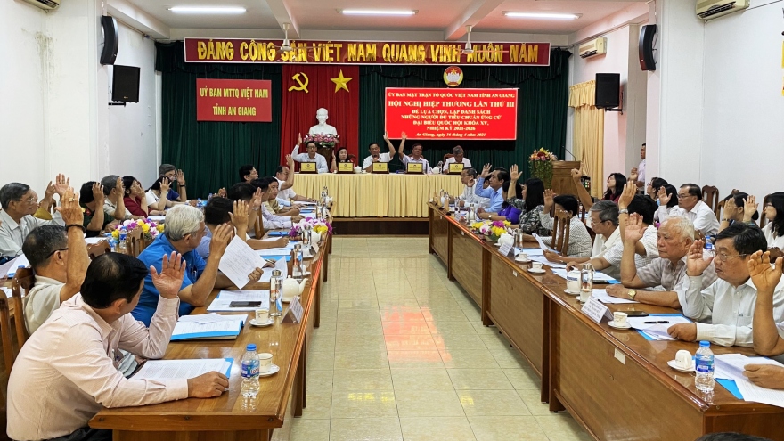 An Giang có 11 ứng cử viên đại biểu QH khóa XV, 103 ứng cử viên HĐND tỉnh